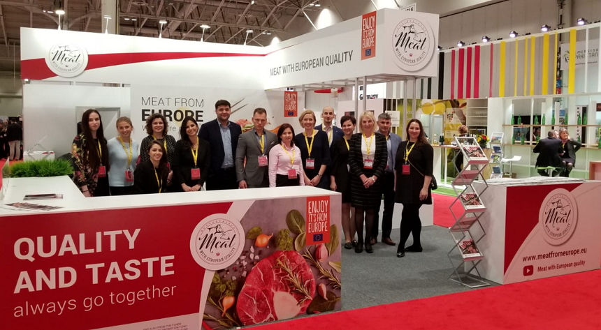 “Meat with European quality” at the SIAL Canada fair